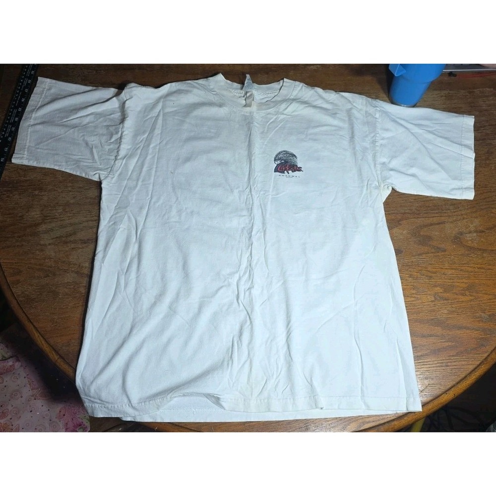 Vintage 90s Lifeforms‎ Porcupine T-Shirt XL Cozumel Stay Sharp